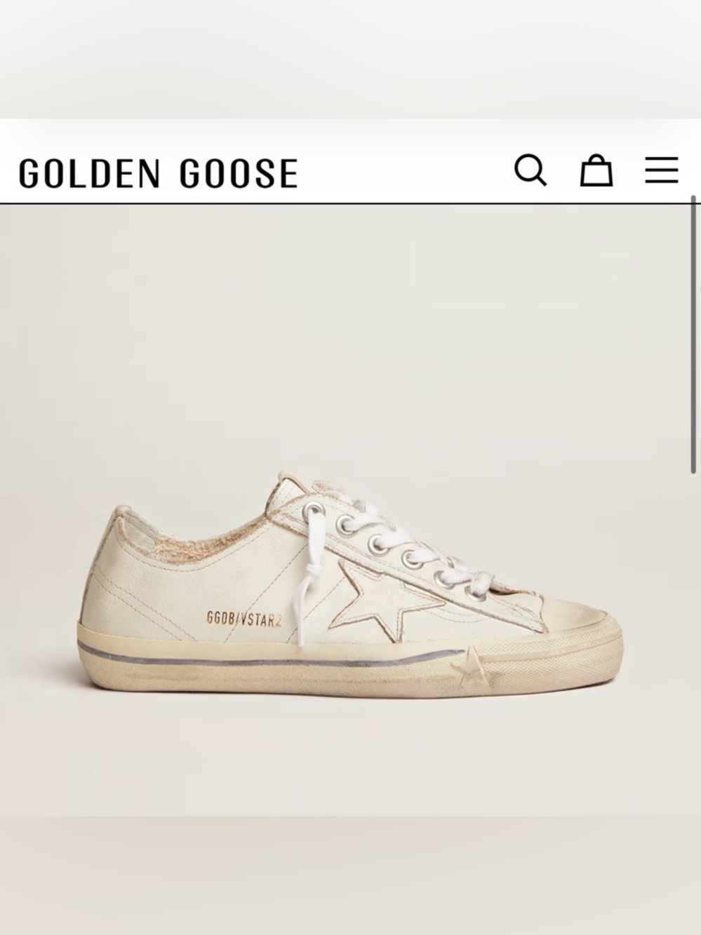 Golden Goose V Star Sneakers AUTHENTIC